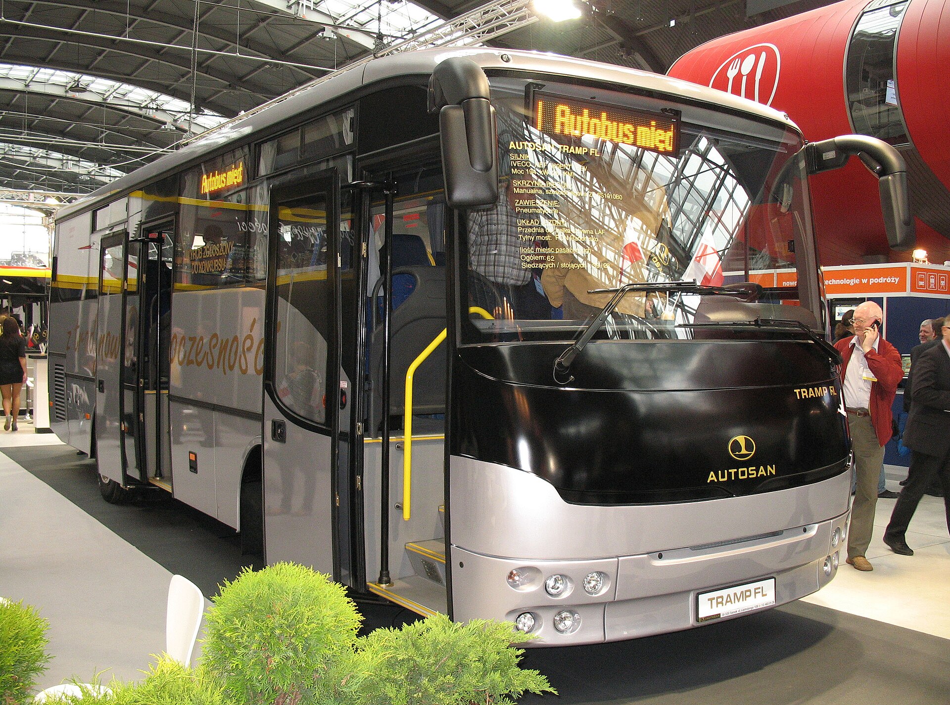 Autosan Tramp FL long-distance bus prototype in Kielce, Poland. Built 2011, Transexpo 2011.